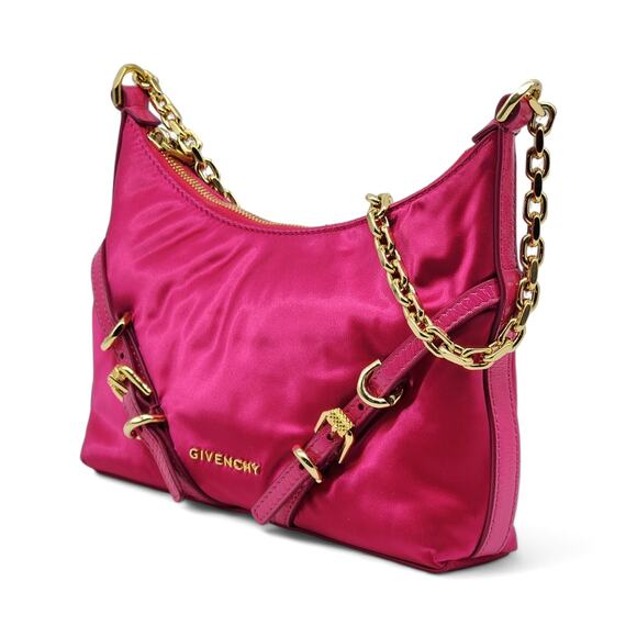 Givenchy "Voyou Party" Shoulder Bag in Neon Pink $1400 - Picture 2 of 12
